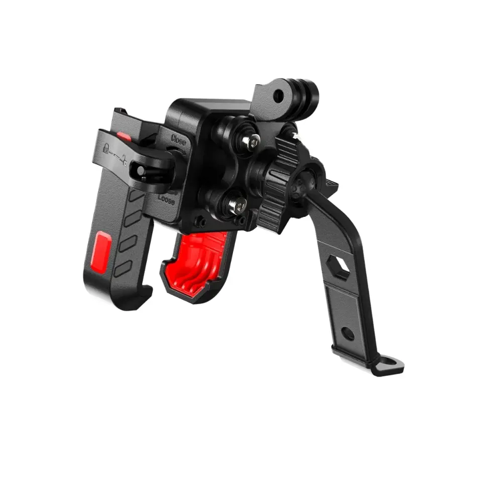 BMPH03 Ayna Bağlantılı Titreşim Önleyici Motosiklet Bisiklet Telefon Tutucu