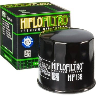 Hiflo HF138 Hıflo Yağ Filtresi Suzuki Gsx-R 1300 Hayabusa Yağ Filtresi