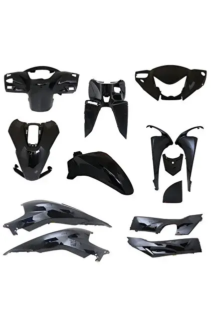 Honda Dio Kaporta Grenaj Seti Galaksi Siyah