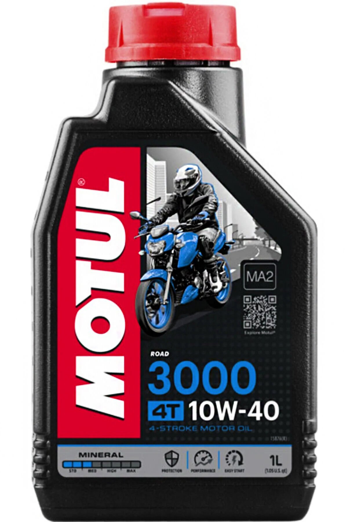 MOTUL 3000 10W40 4T MOTOSİKLET MOTOR YAĞI 1 LİTRE