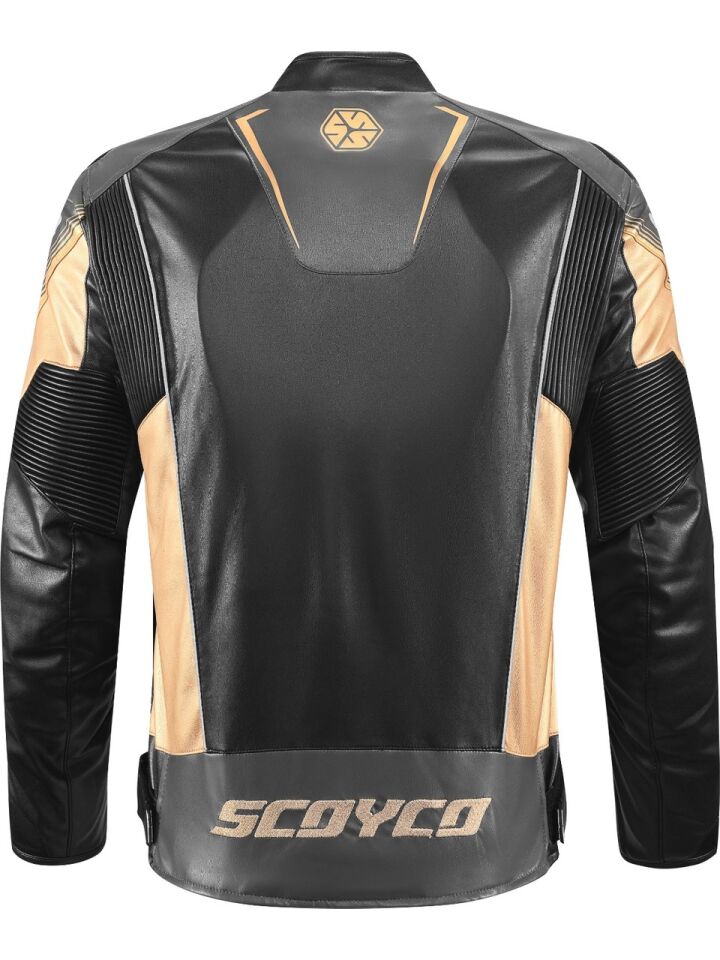 SCOYCO JK187 4 MEVSİM MOTOSİKLET MONTU BLACK-GOLD