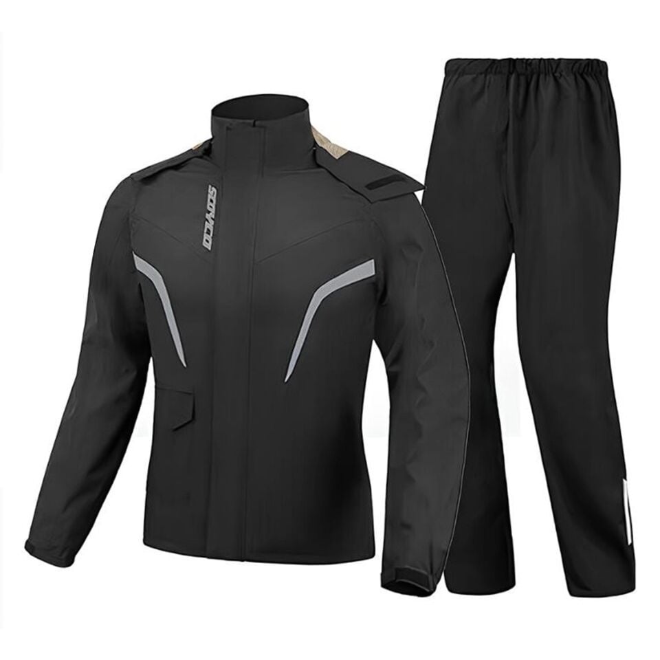 Scoyco RC10 YAĞMURLUK TAKIM SİYAH