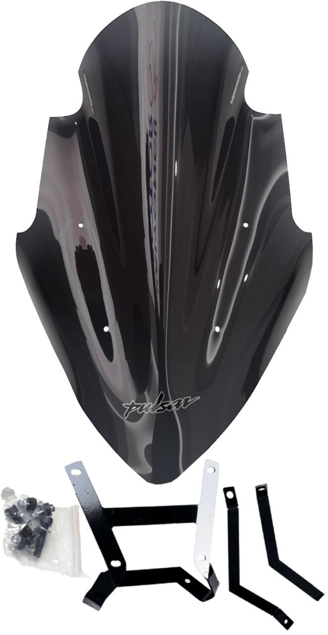 BAJAJ PULSAR NS 200 SİPER CAMI UZUN BAĞLANTILI