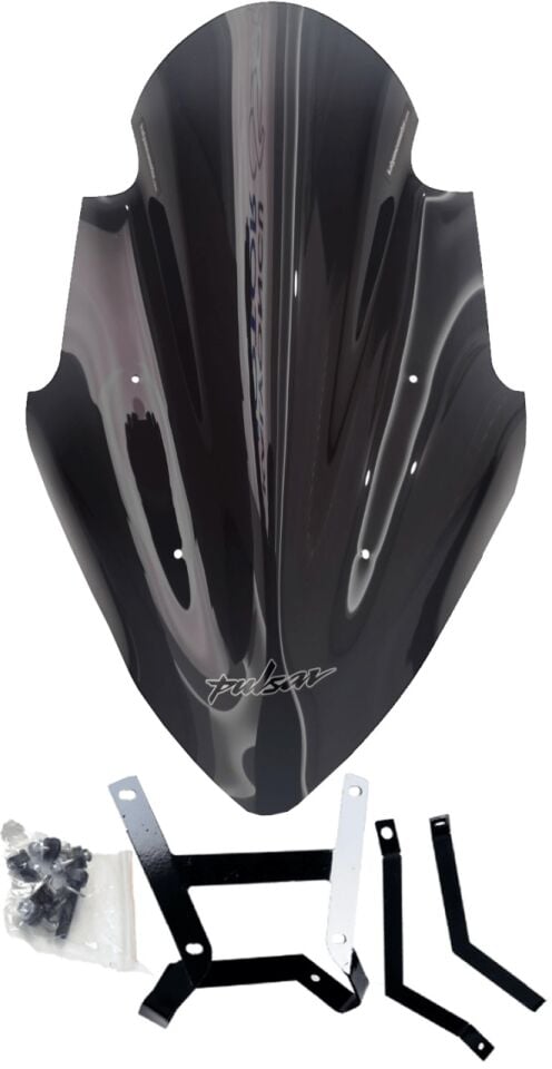 BAJAJ PULSAR NS 200 SİPER CAMI UZUN BAĞLANTILI