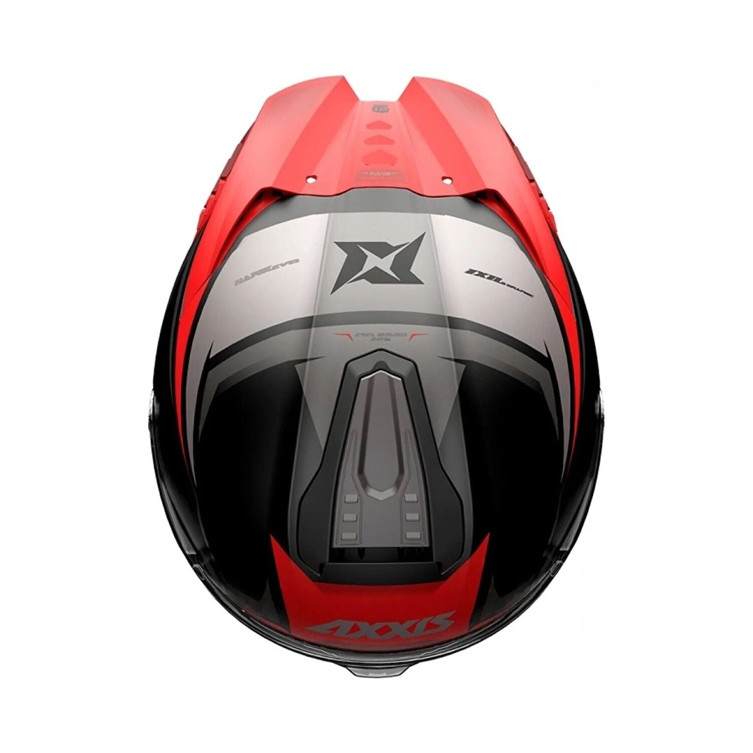 KASK AXXIS HAWK SV EVO IXIL A02 BLACK WHİTE / L