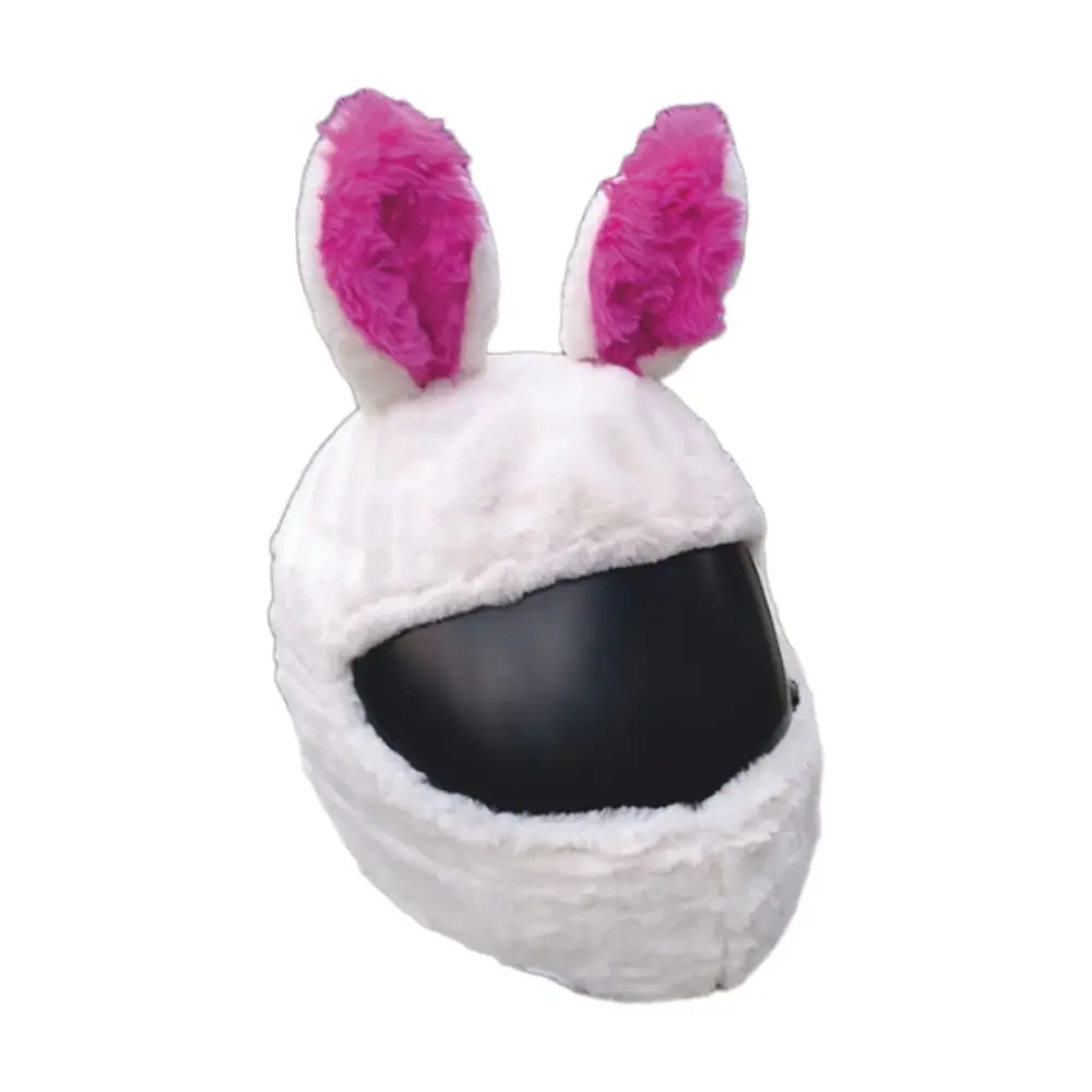 Motosiklet Kılıfı - Peluş Başlık Koruyuculu - Tavşan, Unicorn