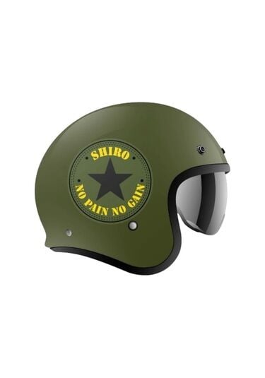 Shiro Jc. Dallas Retrpain Açık Kask