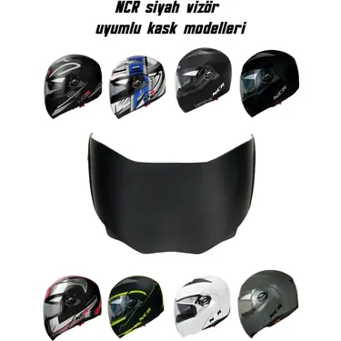 VİZÖR NCR 162 ÇENE AÇILIR LÜX