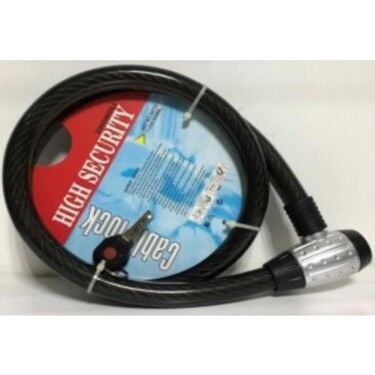 Motosiklet Bisiklet Halat Kilit 25*1500mm