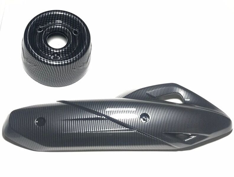 PCX 125 EGZOZ MUHAFAZA AĞZI KARBON KAPLAMA (2018 - 2020)