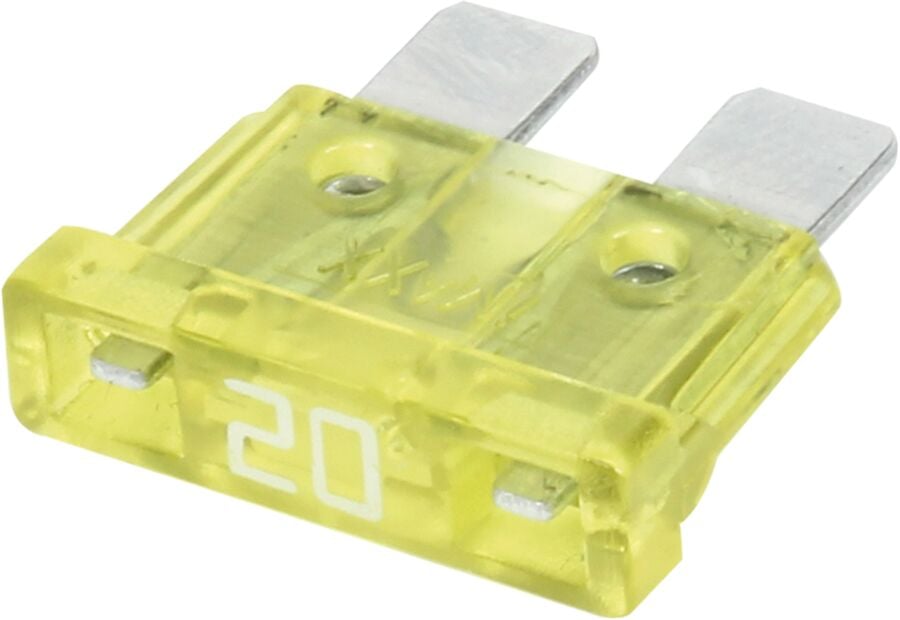 TÜM MOTOSİKLET UYUMLU BİÇAK SİGORTA ŞEFFAF 20 AH 10'LU