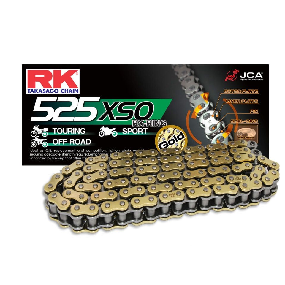 RK X-RİNG ZİNCİR GB 525 XSO 114L