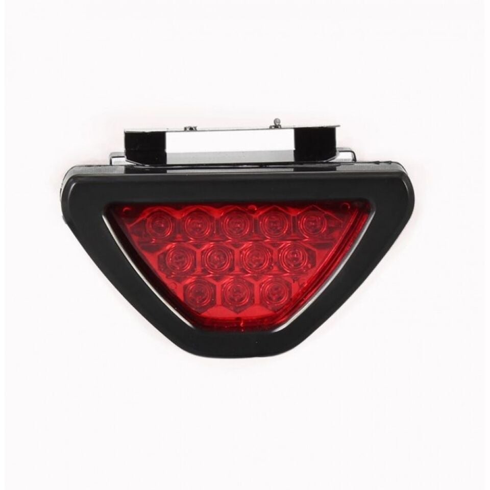 F1 ÇAKARLI ÜÇGEN FREN LAMBASI. 12V HER ARACA UYUMLU