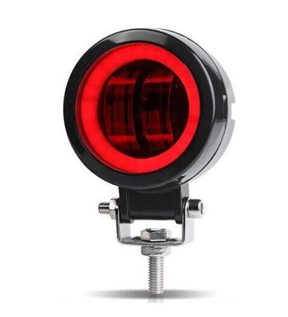 ANGEL MOTOSİKLET LED SİS FARI 1 ADET KIRMIZI BEYAZ