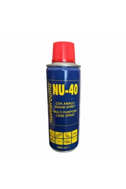 NUMEROUNO Nu-40 Çok Amaçlı Bakım Spreyi - Pas Sökücü - Yağlayıcı 1 Adet