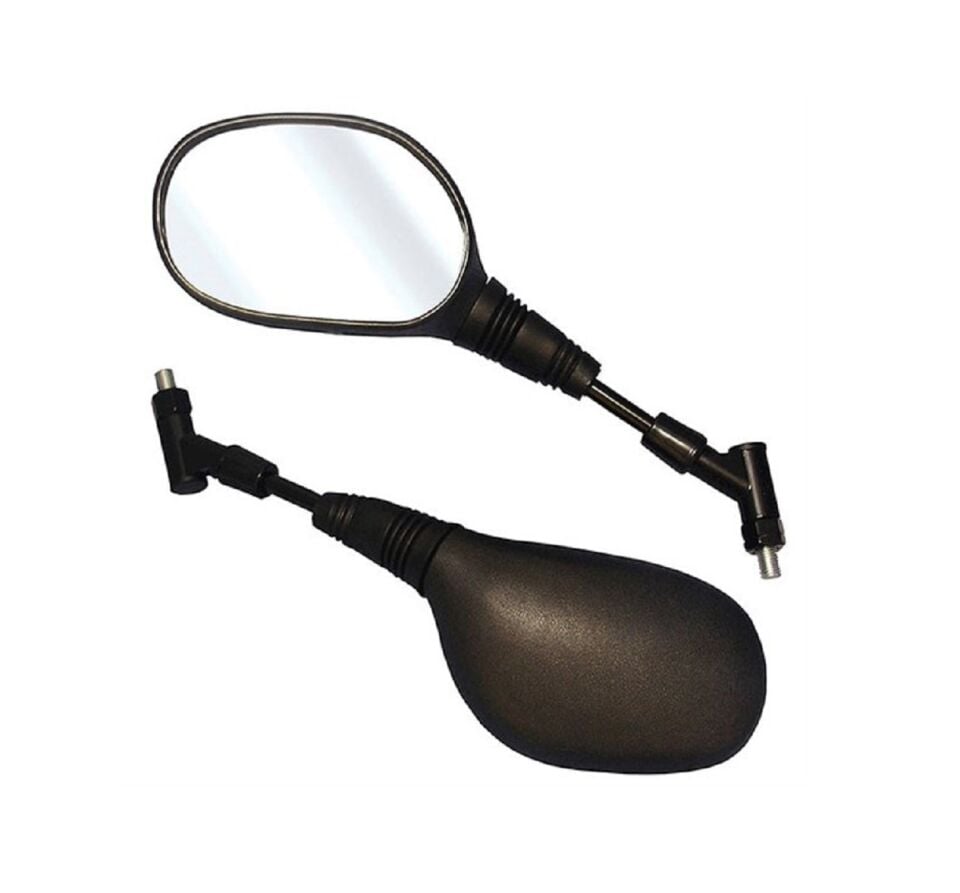 MOTORSİKLET DİKİZ AYNASI AYNA SİYAH 10 MM ÇAP
