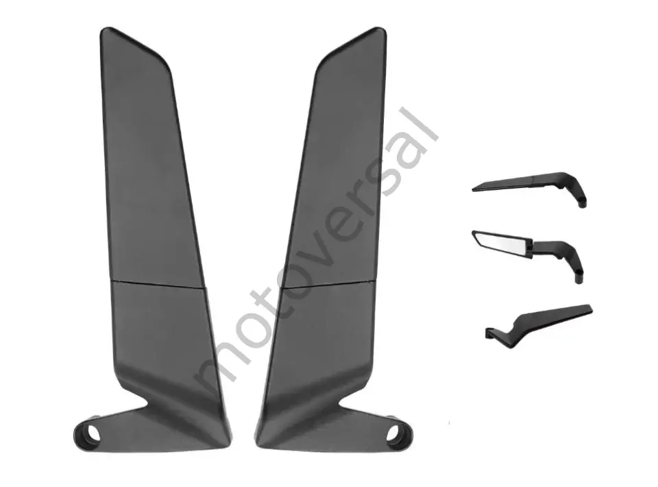 H2 Katlanır Ayna Takımı Gidon Bağlantılı 8/10 mm