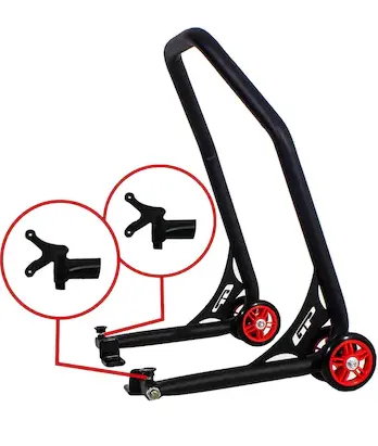 Universal Demir Arka Kaldırma Sehpası Siyah