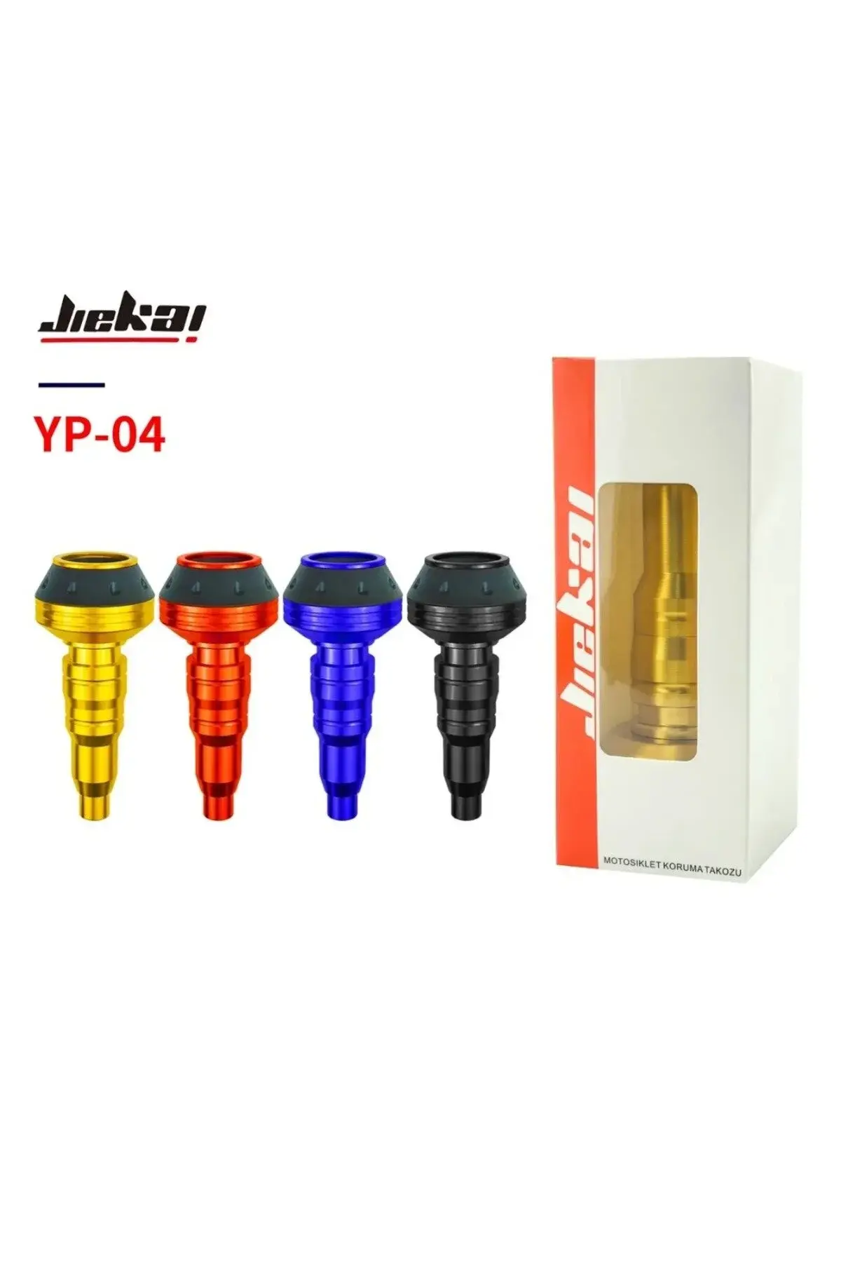 Jiekai YP-04 RENKLİ MOTOR EGZOZ KORUMA TAKOZU ( ADET FİYATIDIR )