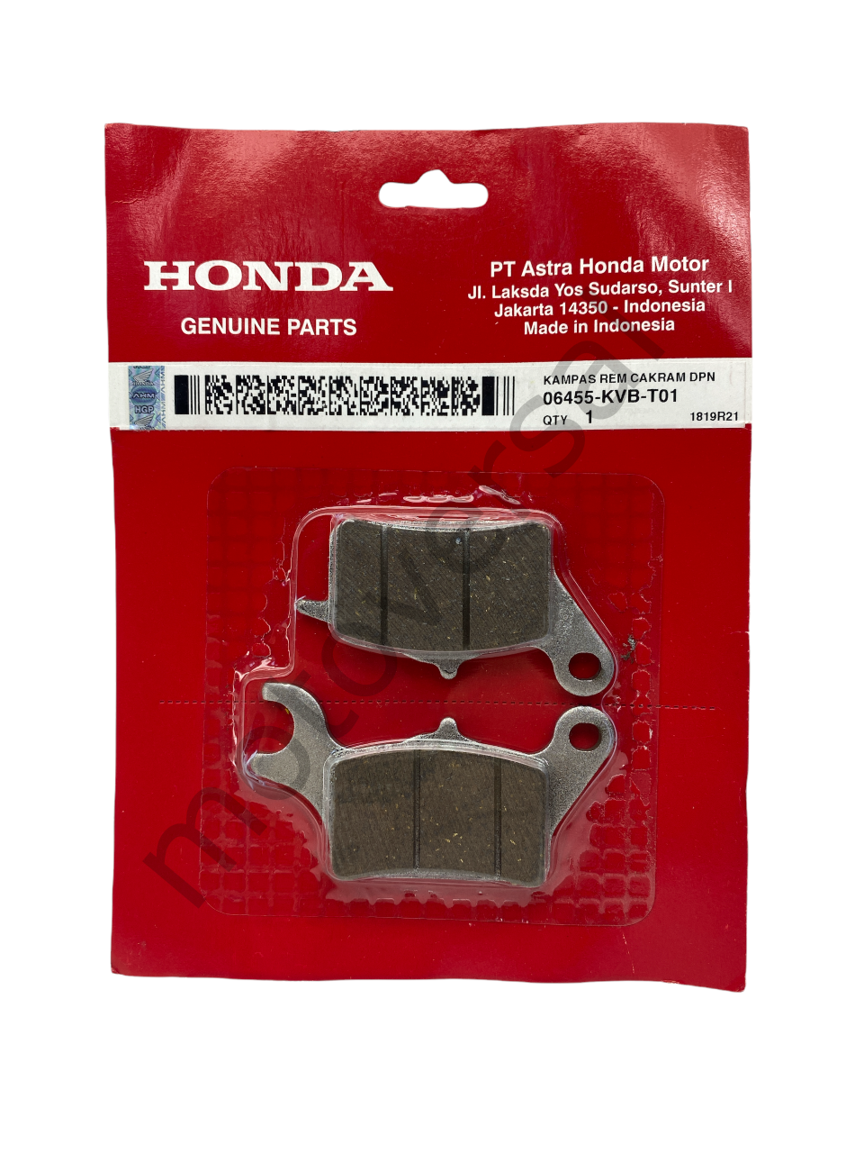 Honda Dio 110 Orjinal Ön Fren Balatası