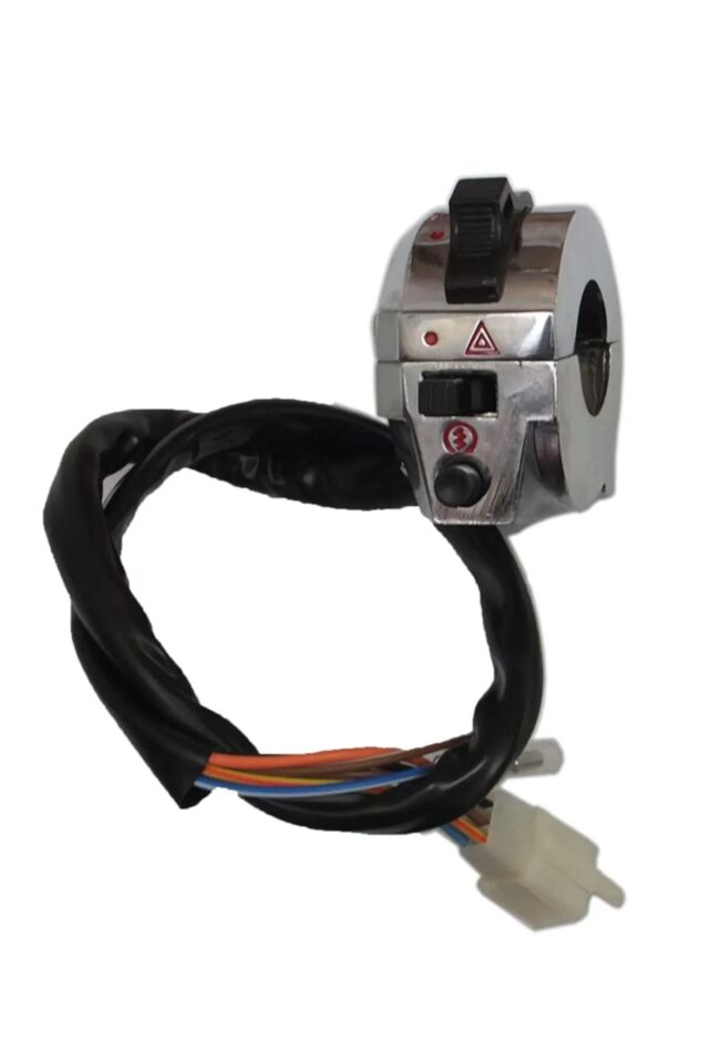 KUBA CG 125 SAĞ KUMANDA KOMPLE NİKEL