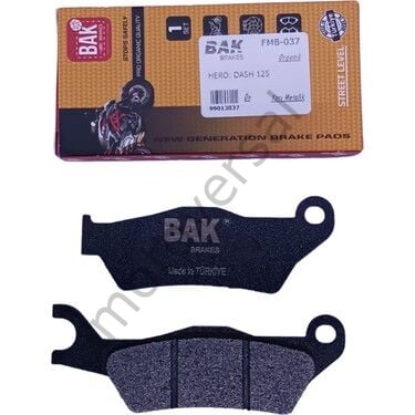 BAK BRAKES FO-037 Organik Fren Balata Seti (ÖN)