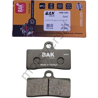 BAK BRAKES FO-040 Organik Fren Balata Seti (ÖN)