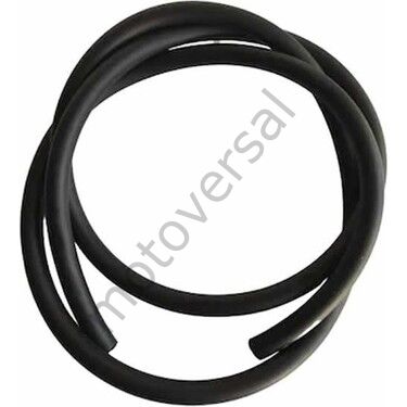 Motosiklet Benzin Hortumu Siyah 1 Metre